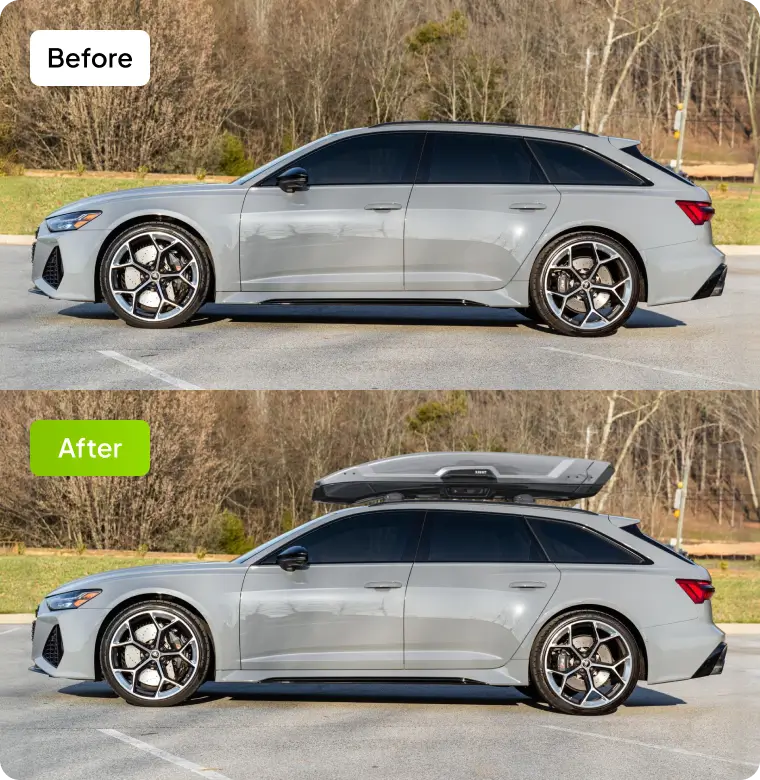 Wheel store simulator before and after - wheel fitment preview helps customers decide faster and boost sales